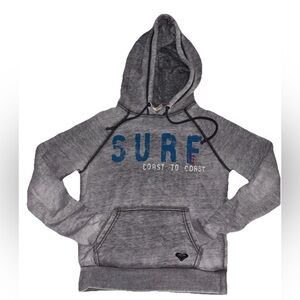 Roxy Y2K Vintage Surf Hoodie Sz.S Surfer Girl Beach Girly Cute Stylish Fall